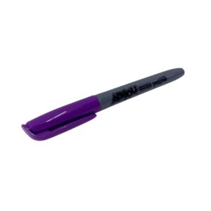 Plumón permanente violeta
