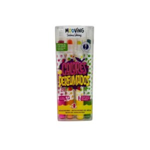 Set destacadores con aroma 4 colores