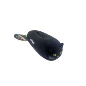 ESTUCHE 1 CIERRE GATO NEGRO SILICONA