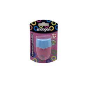 SACAPUNTA PLASTICO DOBLE ROSADO