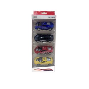 SET VEHICULOS RACERS 4 PIEZAS