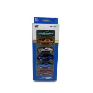 SET VEHICULOS DEPORTIVOS 6 PIEZAS