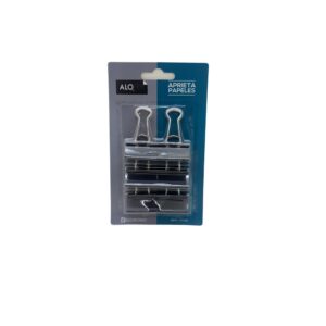 Apretapapel Plegable 32mm 6 unidades