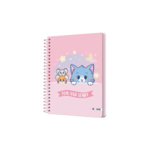 Cuaderno medio oficio 5mm 120 hojas Gokko Mooving surtido