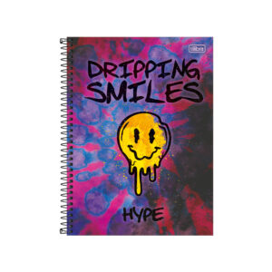 Cuaderno carta 100 hojas Hype Tilibra diseños surtidos