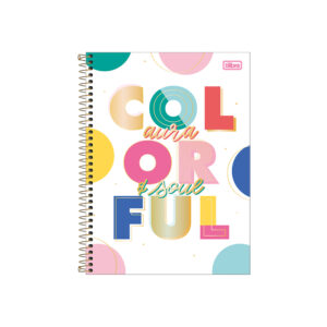 Cuaderno top 7MM 120 hojas Be Nice Tilibra diseños surtidos