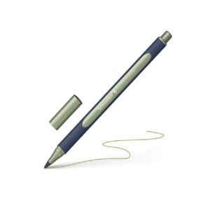Bolígrafo roller tinta líquida 050 0,4mm metálico verde
