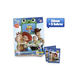 ALBUM 5 SOBRES  TOY STORY 5